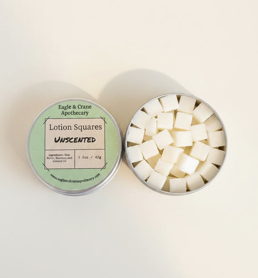 Unscented Lotion Squares