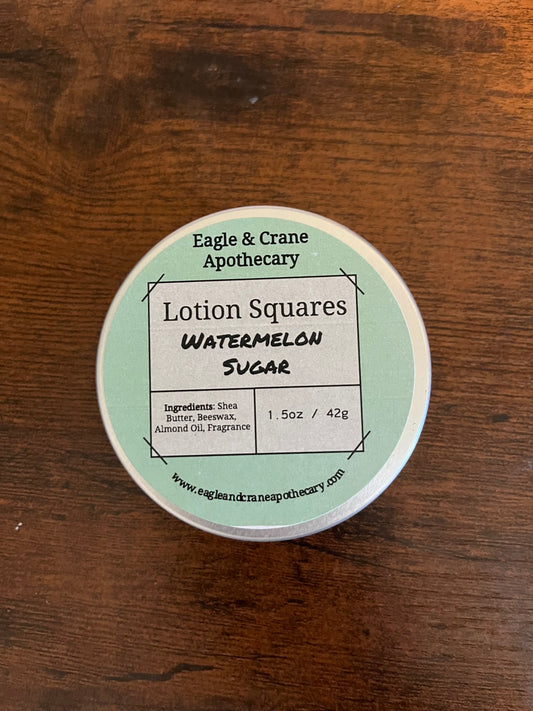 Watermelon Sugar Lotion Squares